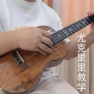 尤克里里ukulele零基础入门视频教程课程进阶网课专业课独奏系统