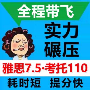 雅思考托Alevel/IG/AP口语素材陪练阅读机经听力网课一对一课程